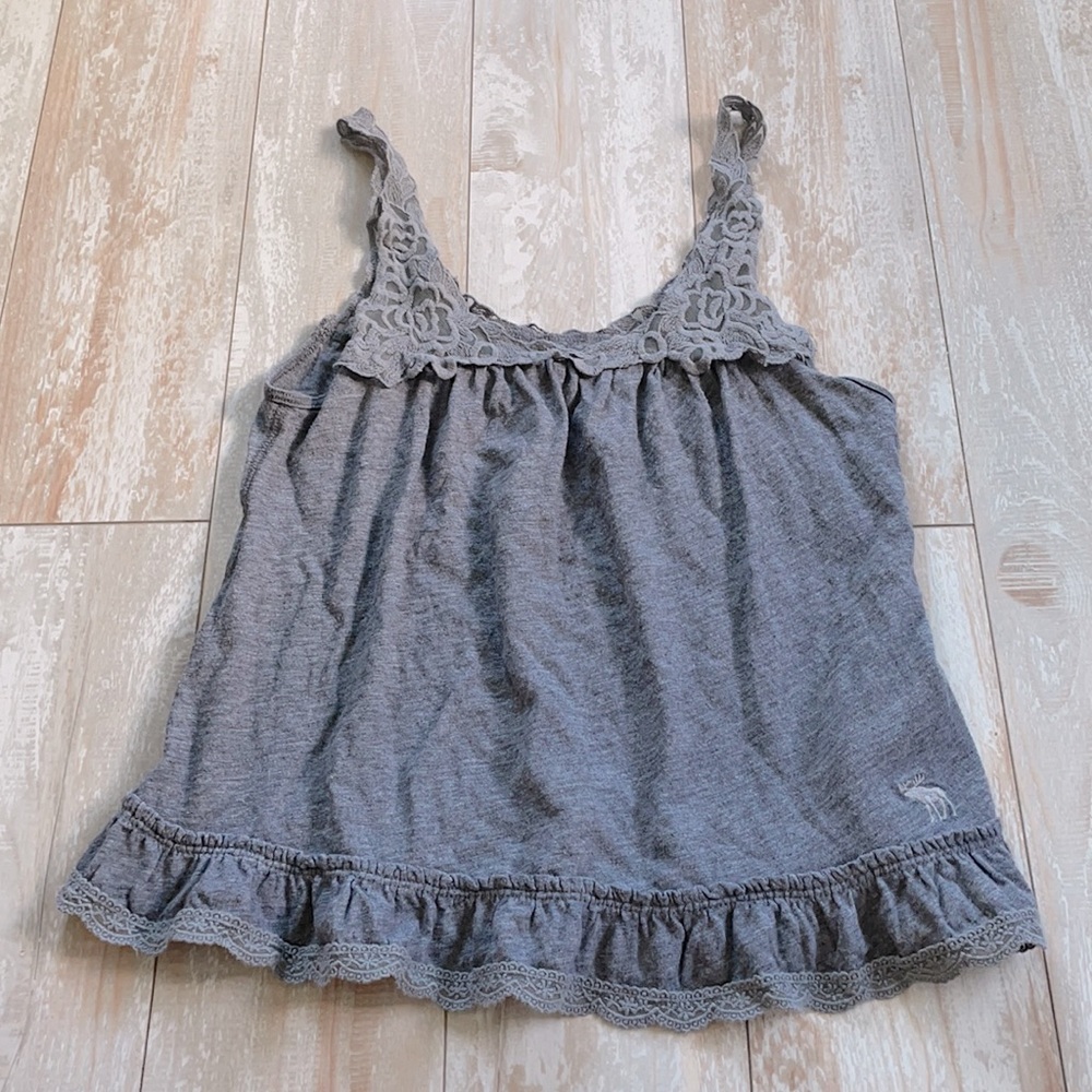 2 Abercrombie lace tanks